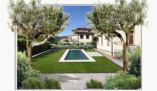 Exclusive period villa 200 meters from the Salò lakefront